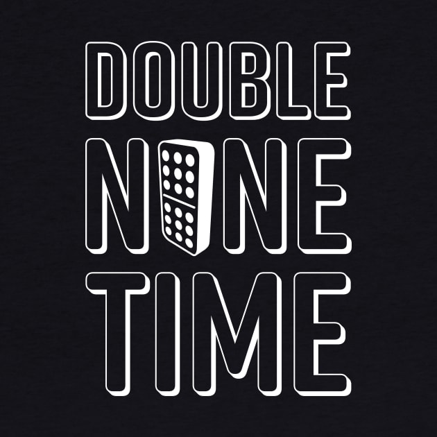 Double Nine Time Dominos by Bravo Design Den